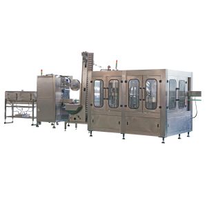 16 Heads 5000bph CSD Filling Machine Juice Bottle Sealing Machine
