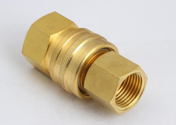 Buy American Type High Flow Quick Connect Low Pressure Drop LST Hydraulic In SS304 / Brass at wholesale prices