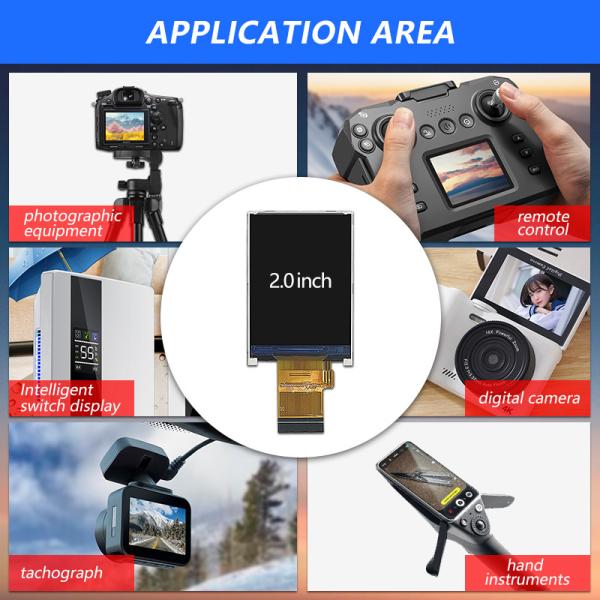 2.0inch ST7789 Drive 240*320 LCD TFT Display Module with MCU 8080 Interface