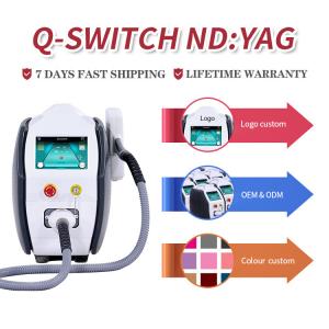 Quality Portable Professional Q Switch Laser Brown Spots for sale