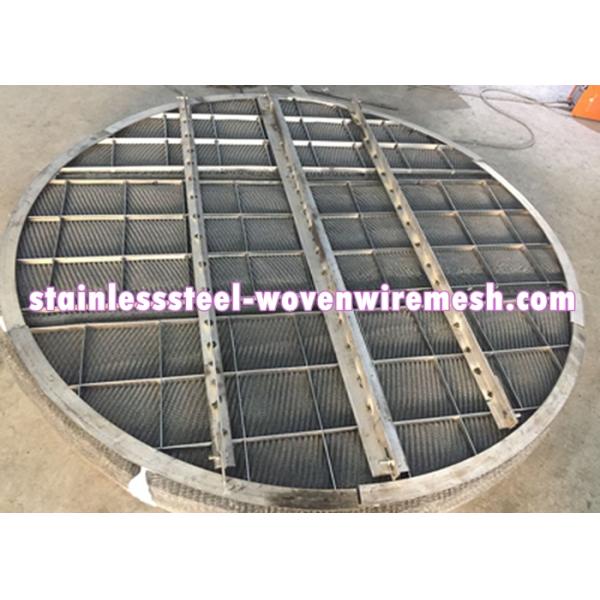 Customized Shape Moisture Eliminator Filter Mist Eliminator / Demister Pads With Frame