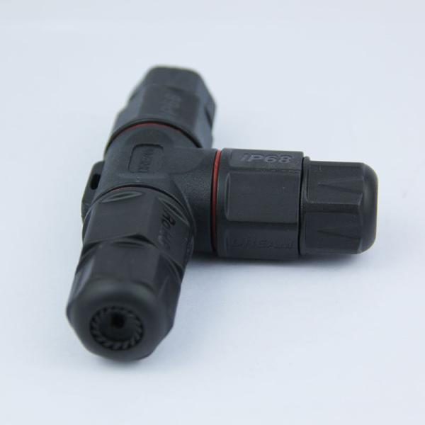 3 Way 2 Pins 3 Pins Waterproof Power Connectors For Led Outdoor Lighting