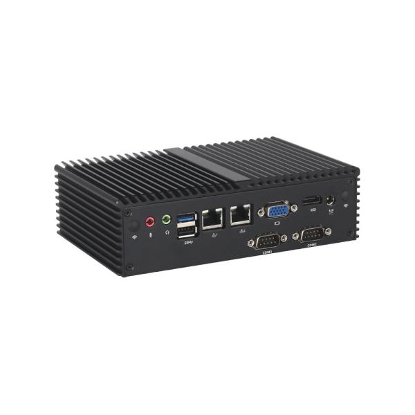 Buy Dual Ethernet 3COM DDR3L Industrial Fanless Mini PC Intel Celeron J1900 at wholesale prices