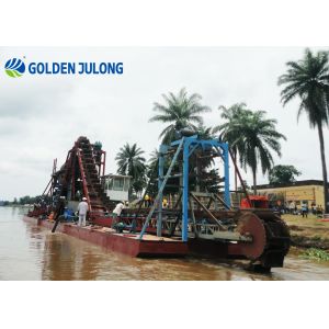 Heavy Duty 200m3/H Chain Bucket Dredger For Efficient Excavation And Sand Mining