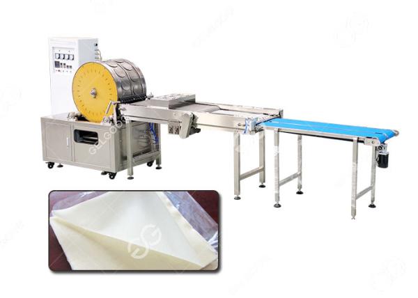 Buy Round Spring Roll Wrapper Machine , Max Diameter 290mm GELGOOG Machinery at wholesale prices
