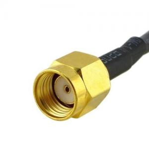 Quality Extension Low Loss RF Cable And Connector RP-SMA Female RP-SMA Male RG174 for sale