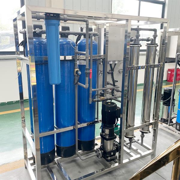 500L 3 Bottles RO Reverse Osmosis Water Treatment Filters Purify Machine in Wooden Case