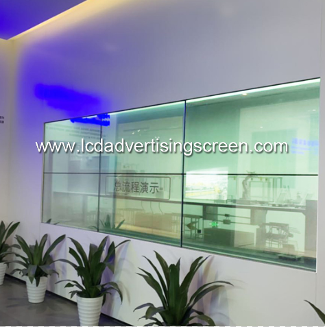 Embed Transparent LCD Display Box Video Wall Full HD Touch Screen