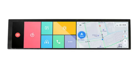 7.84 Inch 400 X 1280 Resolution LCD TFT Screen with LVDS Interface and Touch Screen Display