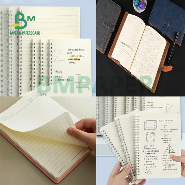 High Pulp Woodfree Uncoated Paper 50g 60g Smooth Surface Ivory Color