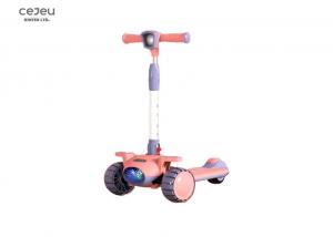 Quality Flashing PU 3 Wheels Scooters For Kids Children 3 - 8 Years Boys Girls for sale
