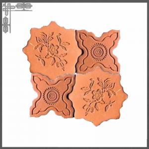 Quality Clay Outside Wall Decorative Bricks Terracotta Hollow Blocks For Ground for sale