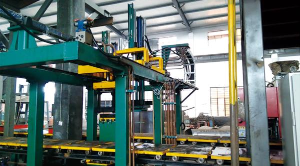 Buy Simens Control Flaskless Moulding Machine Horizontal Moulding Casting Machine at wholesale prices