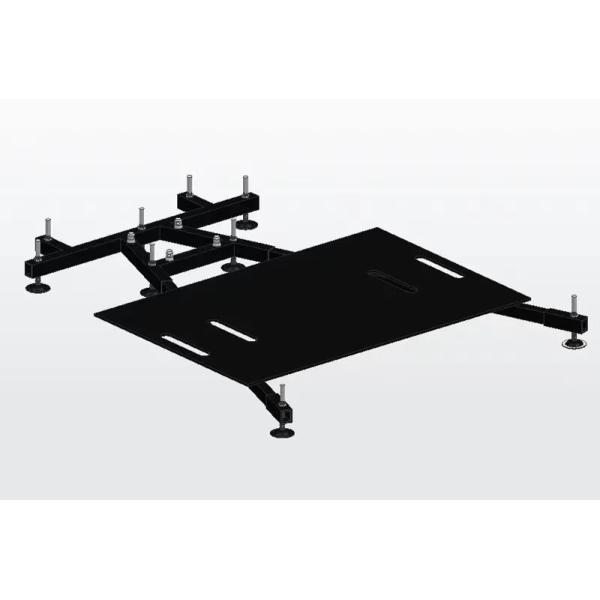 Portable Audio Line Array Lift Tower Square Triangle Aluminum Alloy Truss Speaker Tower