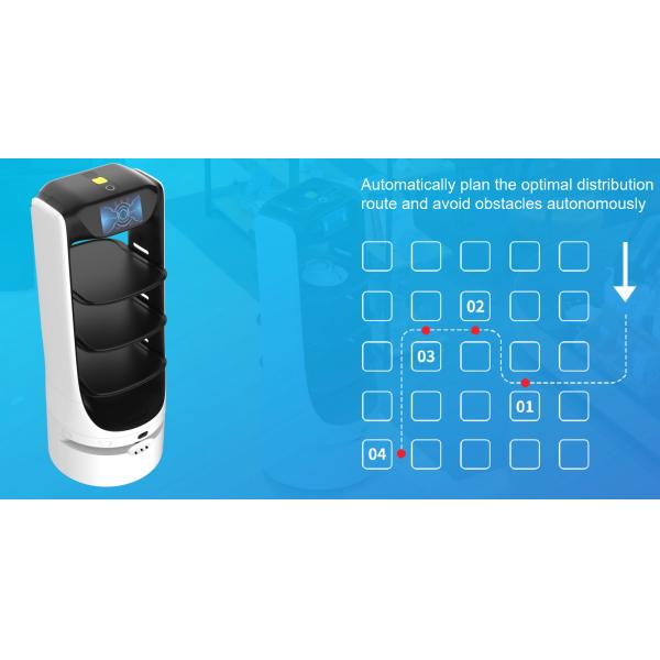 Android 5.1 System Restaurant Service Robot Map Construction Delivery Robot Food