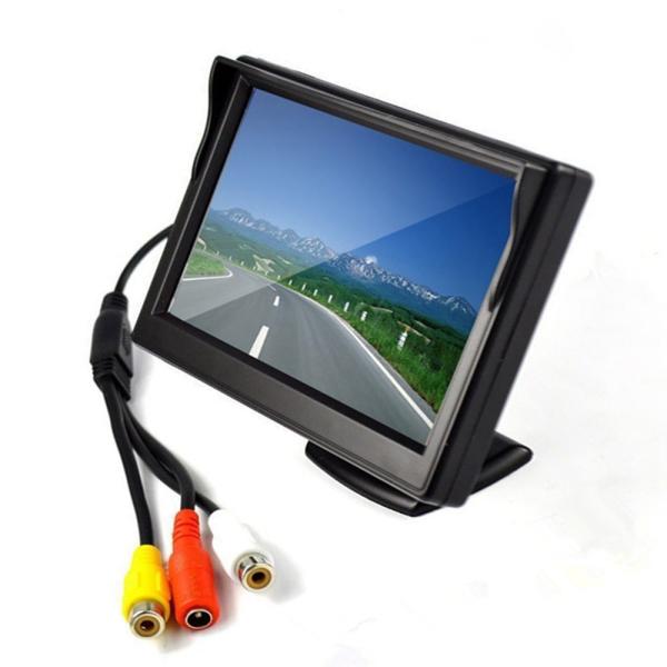 Buy 5 Inch TFT LCD Digital Car Rear View Monitor With 2 Way Video Input For Reversing Camera at wholesale prices