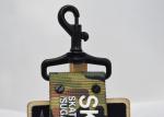 2D Embossed Custom Silicone Keychains With Canvas For Men