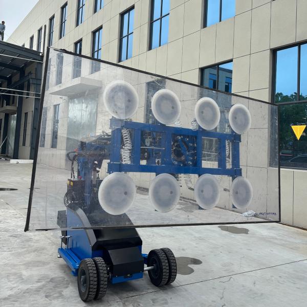 KAD 600kg 800kg Electric Glass Installation Suction Cup Car Robot Lift with CE Certificate