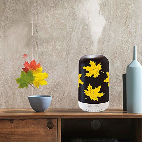 Maple Leaf 2.4MHz 100ML Essential Oil Aroma Diffuser Color Changing