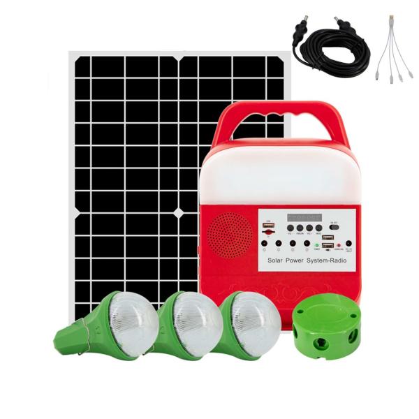 Buy SRE-6899 Custom Solar Energy Portable Lighting System Kit With Bulb at wholesale prices