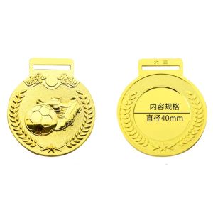 Quality High quality Wholesale 3D Gold Award Marathon Running Sport Medal Customized Zinc Alloy UV Printed Silver Economical Custom Medals for sale