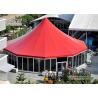 Heavy Duty  Glass Wall Circus Big Top Tents For Sporting Events for sale