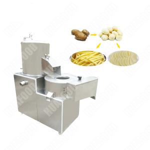 Quality small scale industrial potato vegetable peeling wash and cutting machines for sale