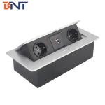 with double usb charger interface round corner conference table pop up socket