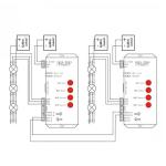 T1000S LED Pixel Controller Programmable For WS2812B WS2811 RGB LED Strip
