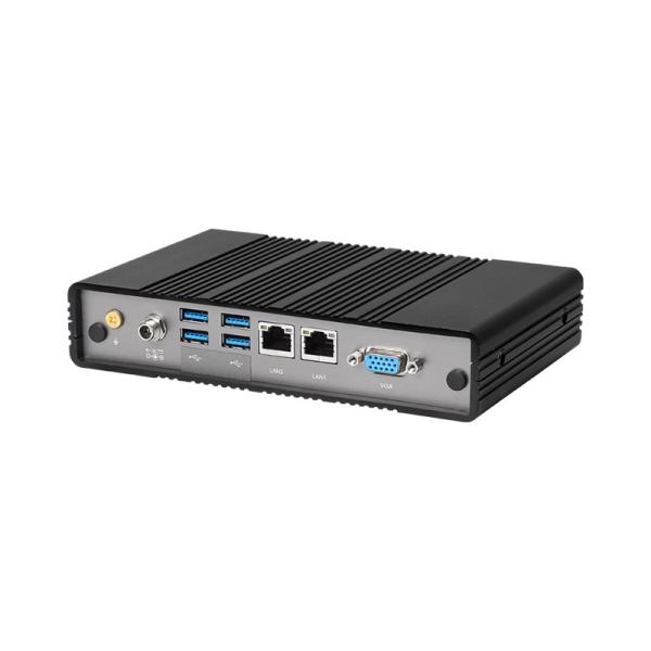 Buy Intel Atom E3940 DDR3L 8GB Industrial PC Dual LAN Dual COM Fanless Mini Computer at wholesale prices