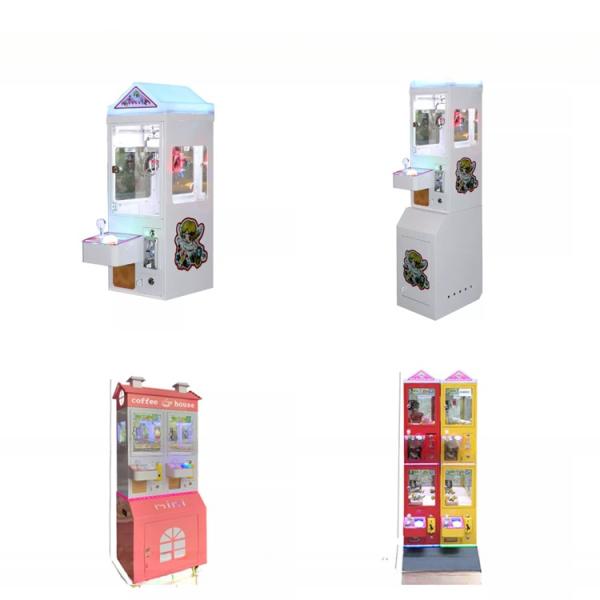 Dreamland Coin Operated Game Cheap Crane Claw Machine Arcade Mini Claw Machine With Bill Acceptor for sale