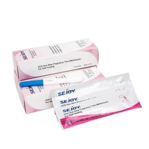 China Cassette Pregnancy Test Kit HCG Household Medical Supplies Midstream Urine on sale