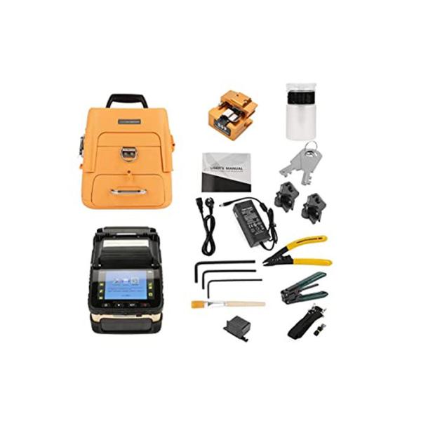 Auto Alignment Optical Fiber Fusion Splicer With 7800mAh Battery