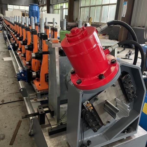 Gearbox Heavy Duty Storage Rack Roll Forming Mill Upright Rack Roll Forming Machine