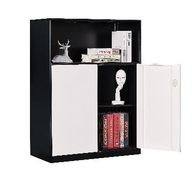 Buy Top Sale Half Height Metal File Cabinet with Password Lock  File Cabinet with 2 Shelf Inside at wholesale prices
