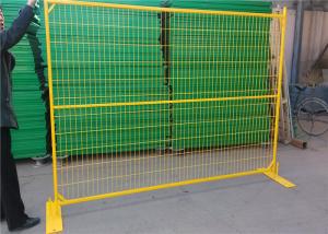 China 6ft Canada Construction Fence Panels Powder Coated Temporary Mesh Fence on sale