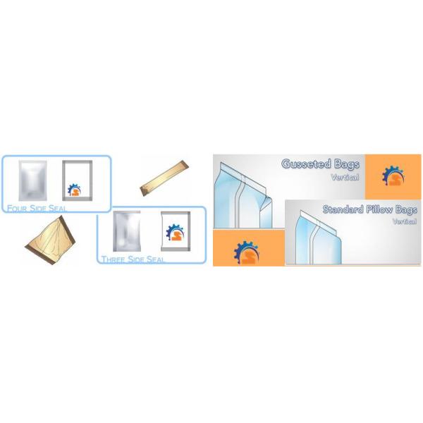 Automatic Vertical Small Snacks Packing Machine High Speed 5 - 70 Bags / MIN