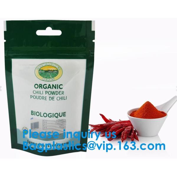 SIDE GUSSET COFFEE BAGS,STAND UP COFFEE BAGS,KRAFT PAPER COFFEE BAGS Foil Zip Lock Stand Up Food Pouches Bags with Notch