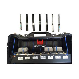 Quality Backpack Mobile Network Jammer 90W With High Gain Omni Directional Antennas for sale
