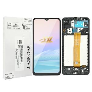 A127 lcd With Frame For  a127 Original New Service Pack Mobile Screen Display  A12 Nacho Touch Pantalla