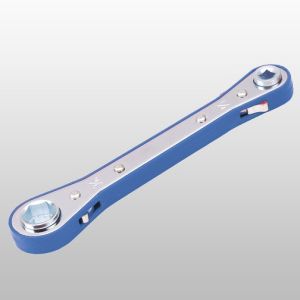 China Silver Refrigeration Ratchet Wrench Double Ratchet Ring Spanners CT - 123L on sale