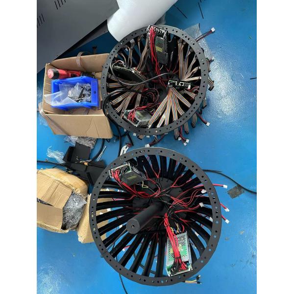 Sphere Shaped 360 Degree Viewing Angle Spherical LED Display For Outdoor Advertising