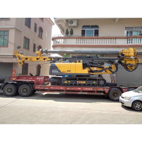 Max. crowd pressure 80 kN.m Crowd Pressure 28m Depth Bored Pile Drilling Machine Max. drilling diameter 1000mm
