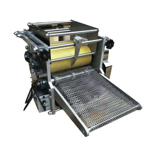 Buy Automatic lavash maker machine spring roll wrapper dough sheet pressing making machine price on sale Arabic flat bread machine at wholesale prices