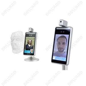 Quality RS485 QR Code Reader Face Recognition Terminal 8 inch for sale