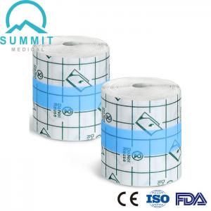 Quality Transparent Film Wound Dressing Roll , Tattoo Aftercare Clear Adhesive Bandages for sale