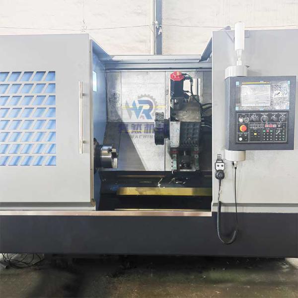 Buy TCK56 Automatic CNC Lathe Machine CNC Slant Bed Turning And Milling Machine at wholesale prices