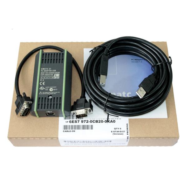 Buy S7-300 S7-400 PLC Programming Cable 6ES7 972-0CB20-0XA0 PC/MPI+ USB/PPI+ at wholesale prices