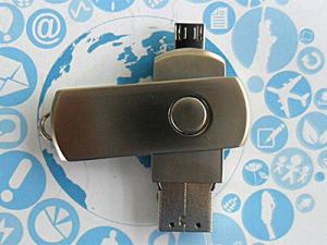 64GB OTG usb flash drive keychain for Android,Mac OS,Windows and Linux moible phone