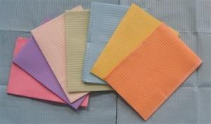Dental Clinic Paper Aprons Disposable Bib 13X18 Single Use Multi Color Available